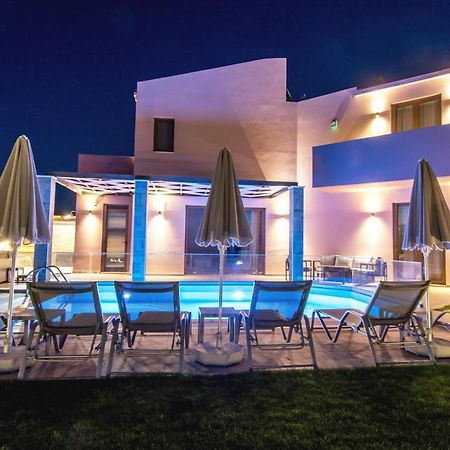 Villa Anthi, A Modern Villa With Salted Water Pool,Hot Tub & Bbq! Rethymno Exterior foto